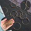 SOFPLATE Iron Open Jump Rings FIND-SP0002-63D-6