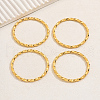 4Pcs Elegant Zinc Alloy Twisted Bangle Set for Women IW6232-3-4