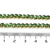 Electroplate Glass Beads Strands EGLA-C005-03E-4