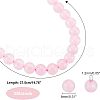 SUPERFINDINGS 2 Strands Grade A Natural Chalcedony Beads Strands G-FH0001-70-2