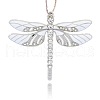 Alloy Enamel Dragonfly Big Pendants ENAM-L034-04P-1