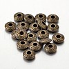 Tibetan Style Alloy Spacer Beads X-TIBEB-R011-AB-LF-1