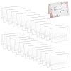 Name Plastic Table Top Display Stand ODIS-WH0070-86B-1