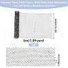 Polyester Big Eye Mesh Organza Veil DIY-WH0453-61A-2