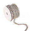 304 Stainless Steel Cuban Link Chains CHS-CJ0001-27B-5