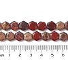 Natural Red Rainbow Jasper Beads Strands G-K359-C09-01-5