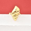 Brass Cuff Rings for Women RJEW-F184-08D-G-1