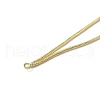 Brass Round Snake Chains Tassel Pendants KK-WH0035-93B-2