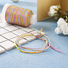 Gradient Color Round 6-Ply Waxed Polyester Cord YC-TAC0003-01C-8
