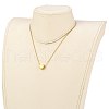 304 Stainless Steel Pendant Necklaces NJEW-JN03119-02-5