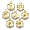 Alloy Pendants PALLOY-N157-003F-NR-1