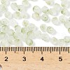 Frosted Glass Beads FGLA-D300-01G-4