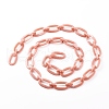 Handmade Acrylic Cable Chains AJEW-JB00956-03-2