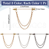 Gorgecraft Zinc Alloy Hanging Chain Brooches FIND-GF0006-87B-2