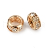 Brass Rhinestone Beads KK-U071-02C-01KCG-2