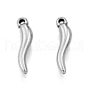 201 Stainless Steel Charms STAS-N099-05A-3