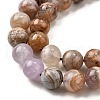 Natural Amethyst Lace Agate Beads Strands G-H312-C01-10mm-4