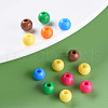 Opaque Acrylic Beads X-MACR-S370-C6mm-M2-6