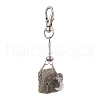 Moon & Star Alloy Swivel Lobster Claw Clasps & Brass Cable Chains AJEW-JB01335-6