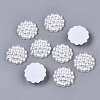 ABS Plastic Imitation Pearl Cabochons SACR-R858-Z9-2