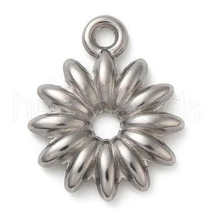 304 Stainless Steel Pendants STAS-M070-2P-1