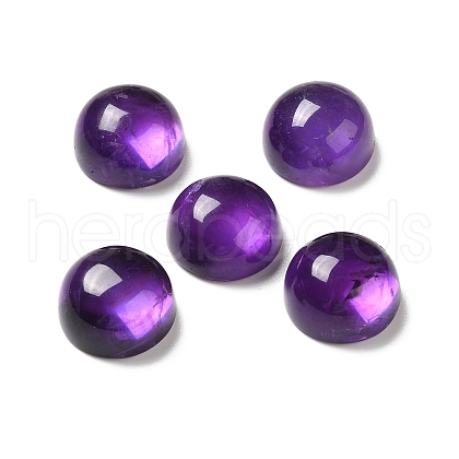 Natural Amethyst Cabochons G-H282-05C-1