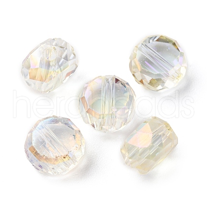 Electroplate Glass Beads EGLA-U003-01A-FR02-1