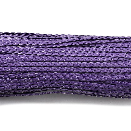 3-Ply PU Leather Braided Cord OCOR-Q059-01K-1
