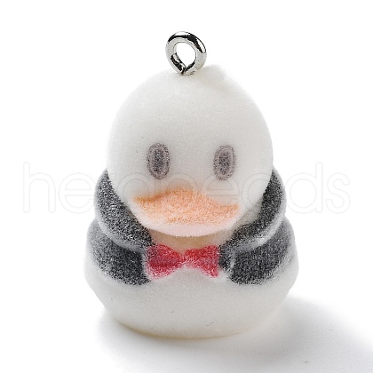 Resin Pendants RESI-Q007-02B-1