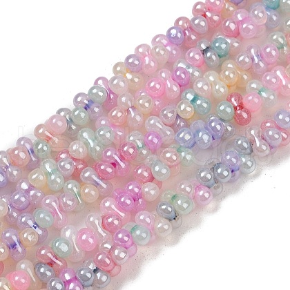 Handmade Lampwork Beads Strands LAMP-S070-12Q-1