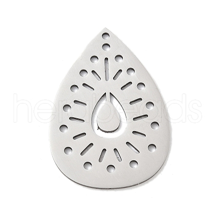 304 Stainless Steel Pendants STAS-S174-23P-1