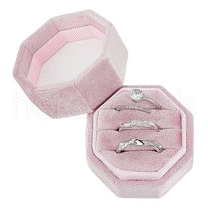 Velvet Ring Boxes VBOX-WH0013-01A-1