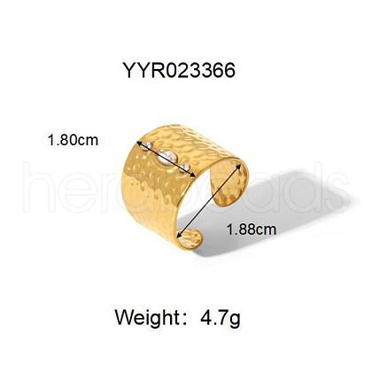 Stainless Steel Cuff Rings for Women CD9702-3-1