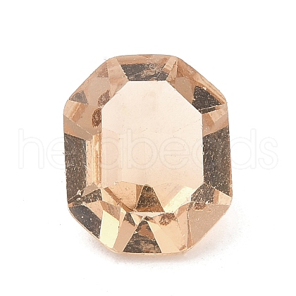 Pointed Back Glass Rhinestone Cabochons GLAA-B012-17B-03-1