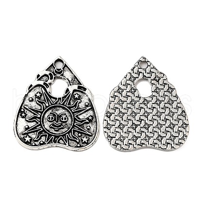 Tibetan Style Alloy Pendants FIND-C037-01A-AS-1