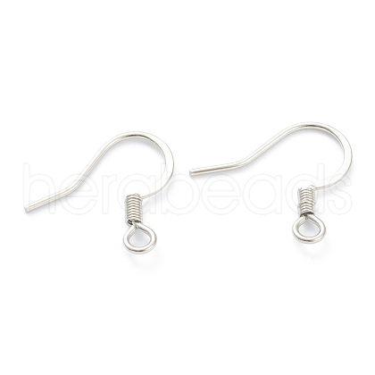 316 Surgical Stainless Steel Earring Hooks X-STAS-M288-08P-1