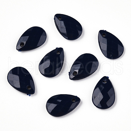 Opaque Acrylic Charms MACR-F079-07H-1
