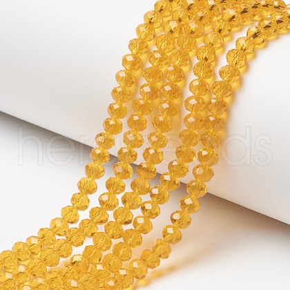 Glass Beads Strands X-EGLA-A034-T6mm-D17-1