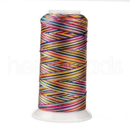 Segment Dyed Round Polyester Sewing Thread OCOR-Z001-A-09-1