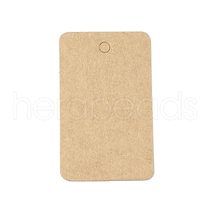 100Pcs Blank Kraft Paper Gift Tags CDIS-B001-15A-1