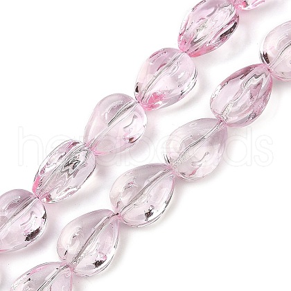 Transparent Glass Beads Strands GLAA-H038-03A-1