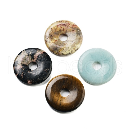 Natural Mixed Stone Pendants G-G119-03-1