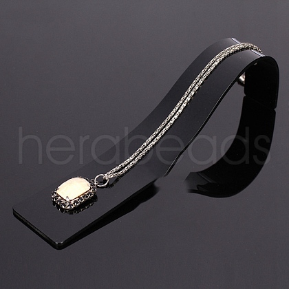 Acrylic Pendant Necklace Jewelry Display Stands PW-WG29580-02-1