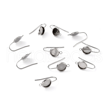 304 Stainless Steel Earring Hooks STAS-F271-01A-P-1