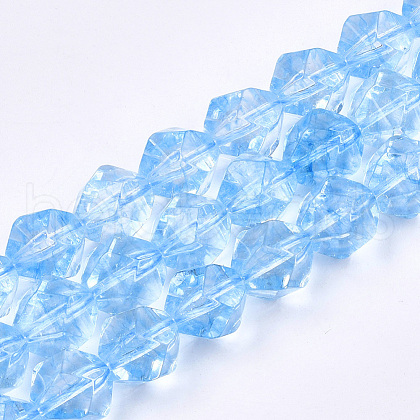 Synthetic Quartz Crystal Beads Strands G-T108-29C-1
