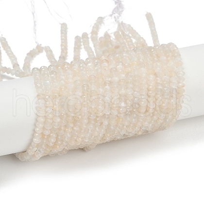 Natural White Moonstone Beads Strands G-Z058-B01-02A-1