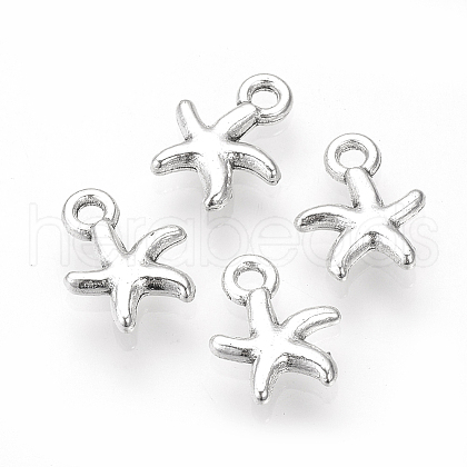 Tibetan Style Alloy Charms TIBE-S311-19AS-FF-1