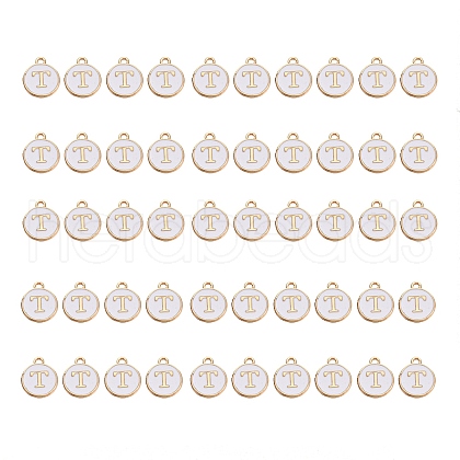 Golden Plated Alloy Charms ENAM-SZ0001-25A-T-1