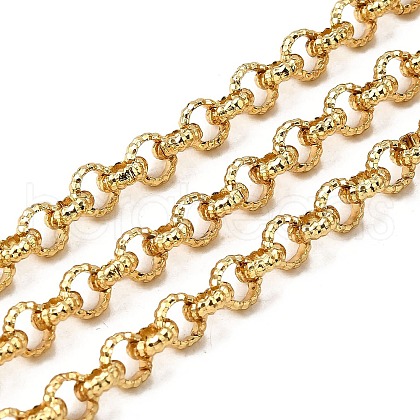 Brass Textured Rolo Chains CHC-C014-29G-1