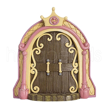 Dollhouse Wood Fairy Garden Door PW-WG12545-07-1